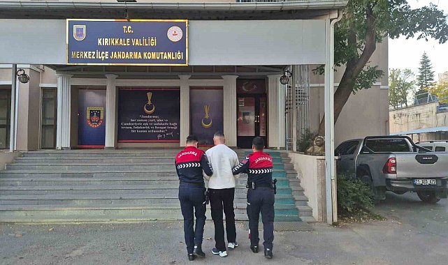 Kırıkkale'de 40 yıl 3 ay hapis cezasıyla aranan hükümlü yakalandı