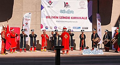 Kırıkkale'de bilim şenliği mehteran gösterisiyle başladı