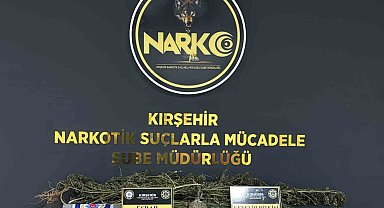 Kırşehir'de uyuşturucu operasyonu: 1 tutuklama