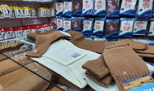 Kış aylarında yün ürünlere ilgi artıyor