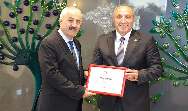 Kızılay'dan Başkan Büyükgöz'e Teşekkür
