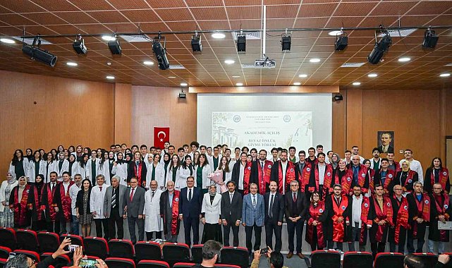 KMÜ'de geleceğin hekimleri beyaz önlüklerini giydi