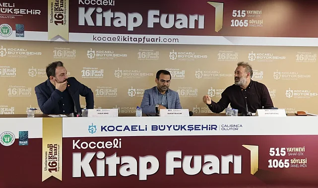 Kocaeli Kitap Fuarı'nda romanlarla yakın tarih söyleşisi