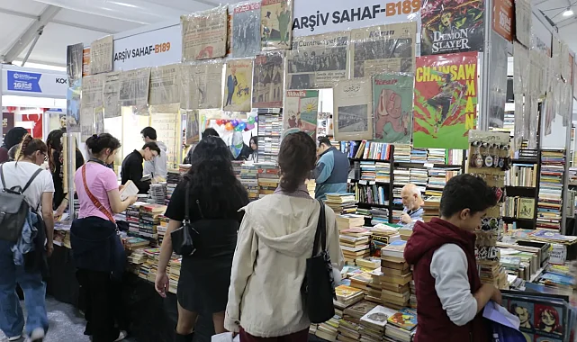 Kocaeli Kitap Fuarı'nda sahaflara büyük ilgi