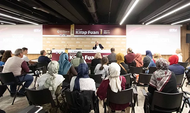 Kocaeli Kitap Fuarı'nda söyleşi rüzgârı