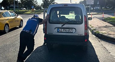 Kocaeli Zabıtası'ndan yürek ısıtan davranış