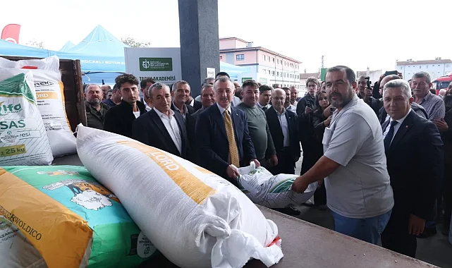 Kocaeli'den 91 bin dekar alanlık yem bitkisi desteği