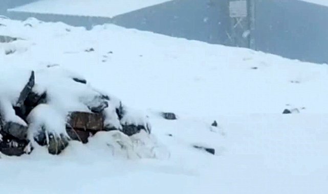 Komşu beyaza büründü, Bulgaristan'da kar yağışı başladı