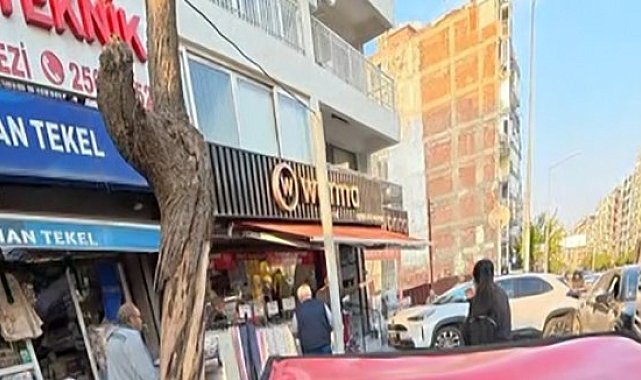 Kontrolden çıkan otomobil çarşıyı birbirine kattı