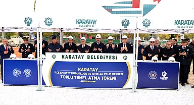 Konya Karatay'a 'Emniyet'li toplu temel