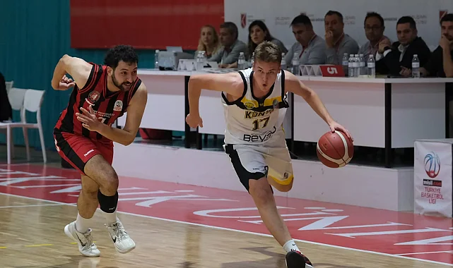 Konya, Türkiye Basketbol 2. Ligi'ne galibiyetle başladı