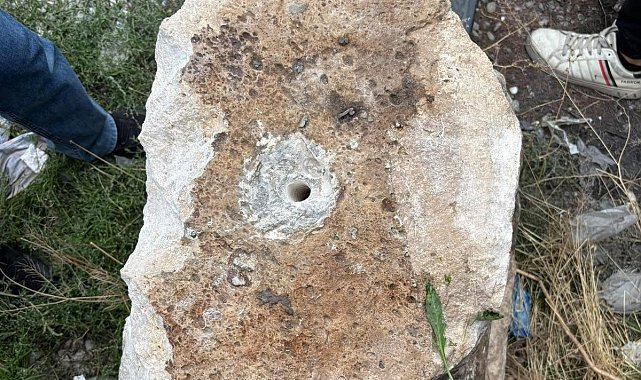 Konya'da tarihi heykel kaidesini çalan 3 şüpheli hakkında adli işlem başlatıldı