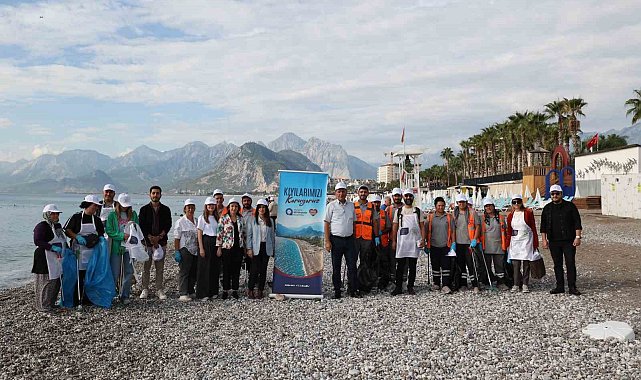 Konyaaltı sahillerinde plastik atıklara karşı yeni proje