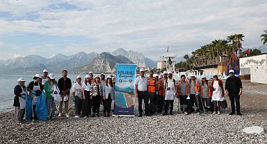 Konyaaltı sahillerinde plastik atıklara karşı yeni proje