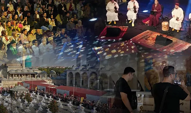 Konya'da 23. Uluslararası Mistik Müzik Festivali sona erdi