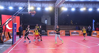 Konya'da 3x3 basketbol heyecanı