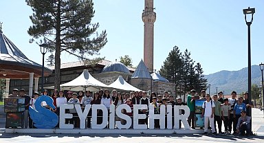 Konya'da başarılı öğrencilere kültür gezisi