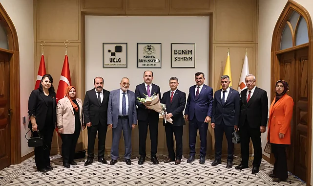 Konya'da Başkan Altay muhtarlarla buluştu