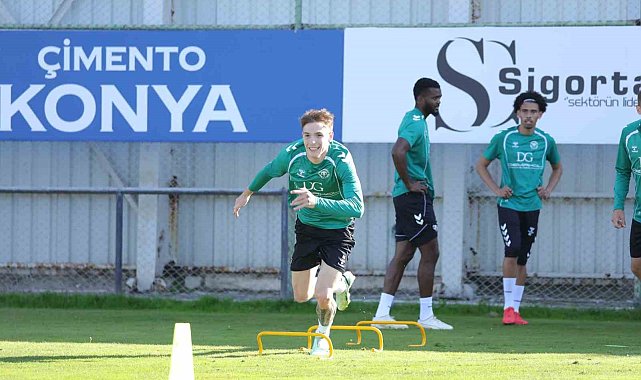 Konyaspor, Gençlerbirliği maçı hazırlıklarını tamamladı