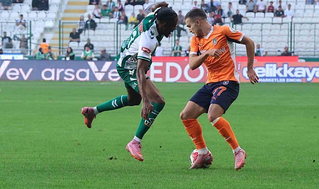 Konyaspor ile Başakşehir FK 31. randevuda