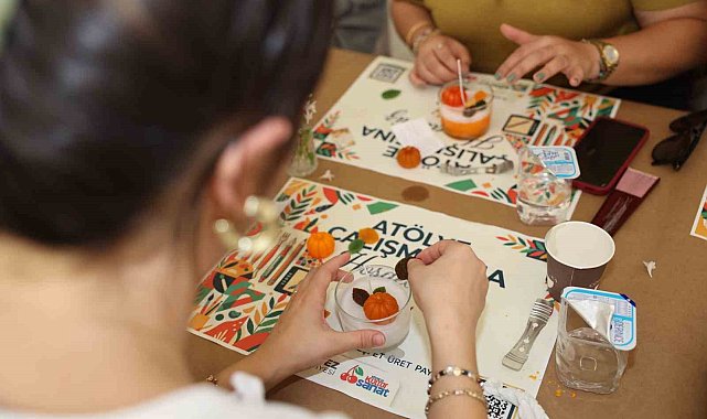 Körfez'de kadınlar mum yapım atölyesinde buluştu