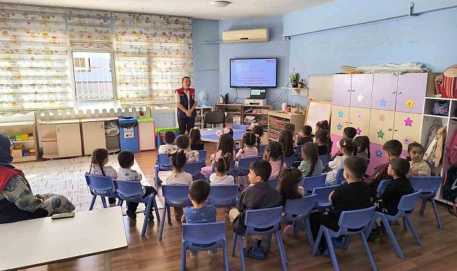 Köşk'te minik öğrencilere gıda israfı eğitimi