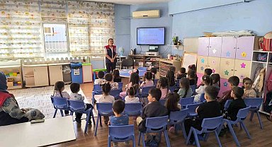 Köşk'te minik öğrencilere gıda israfı eğitimi
