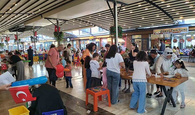 Köyceğizli çocuklar etkinliklerde gönüllerince eğlendi