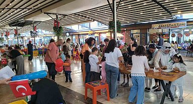 Köyceğizli çocuklar etkinliklerde gönüllerince eğlendi
