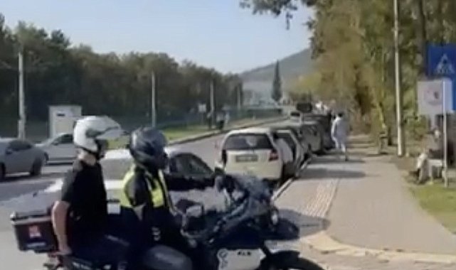 KPSS adaylarının yardımına polis yetişti