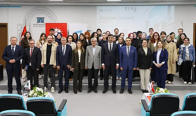KTO Karatay'da iletişim ve medyanın sorumlulukları konuşuldu
