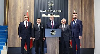Kültür ve Turizm Bakan Yardımcısı Dr. Coşkun Yılmaz'dan Vali Çiçek'e ziyaret