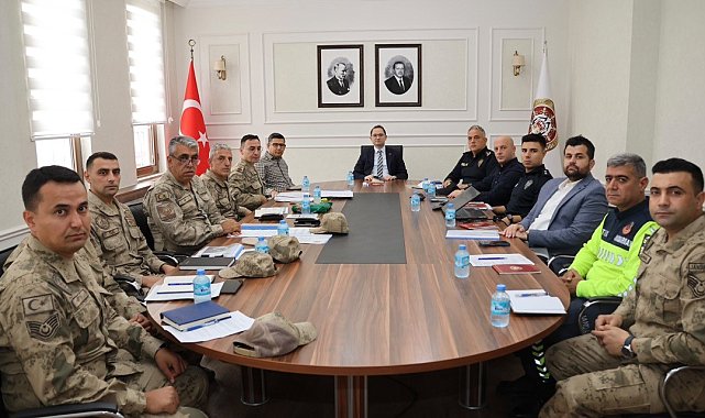 Kurtalan'da genişletilmiş asayiş ve güvenlik toplantısı gerçekleştirildi