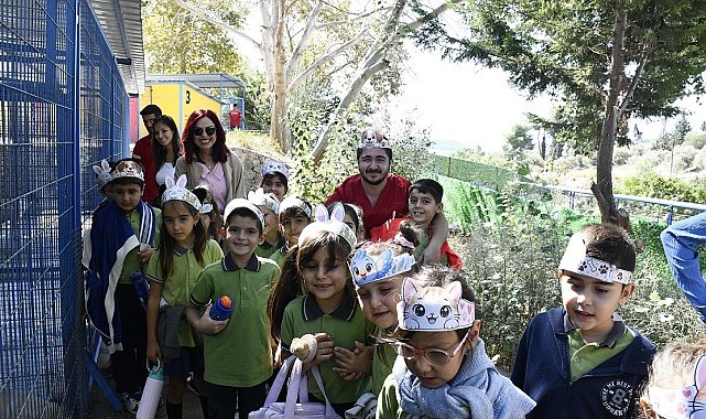 Kuşadası'nda 355 öğrenci hayvan dostlarıyla buluştu