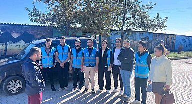 Kuşcenneti KYK öğrencilerinden sokak hayvanlarına destek
