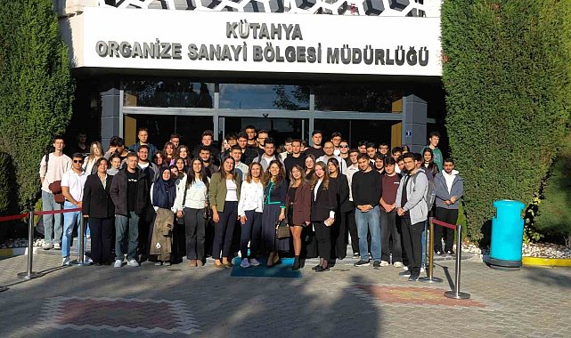 Kütahya OSB'den üniversite öğrencilerine kariyer semineri