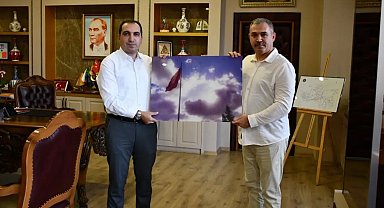 Kütahya'da bulutların oluşturduğu Türkiye haritası ders kitaplarına giriyor