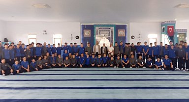 Kütahya'da öğrenciler camide buluştu