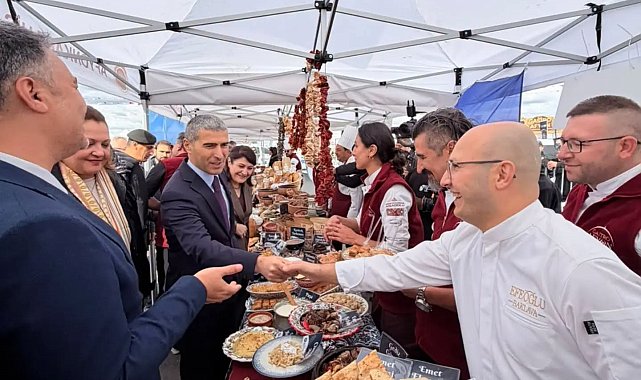 Kütahya'nın coğrafi işaretli lezzetleri Afyon Gastronomi Festivali'nde tanıtıldı