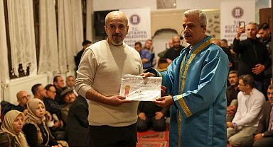 Kütahya'nın tanıtımına katkı sunan sanatçılara sertifika verildi