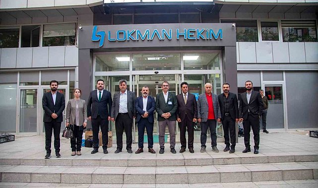 Kuzey Irak heyetinden Lokman Hekim Van Hastanesine ziyaret