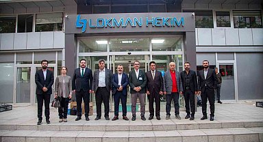 Kuzey Irak heyetinden Lokman Hekim Van Hastanesine ziyaret
