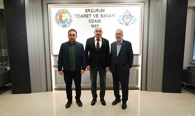 Lila kağıt yönetim kurulu başkanı Öğücü'den Başkan Özakalın'a teşekkür ziyareti