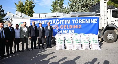 Malatya kırsaldaki üreticinin yanında