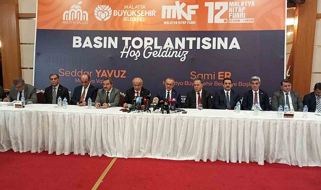 Malatya Kitap Fuarı 23 Ekim'de kapılarını açıyor