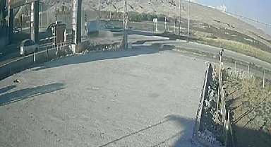 Malatya'da 1'i ağır 3 kişinin yaralandığı kazanın görüntüleri ortaya çıktı