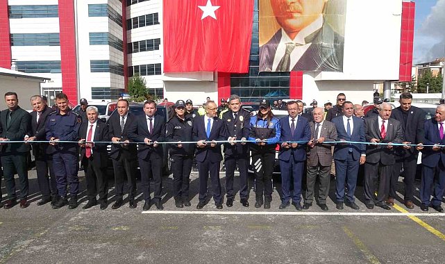 Malatya'da Emniyet Teşkilatı'nın araç filosu güçlendirildi