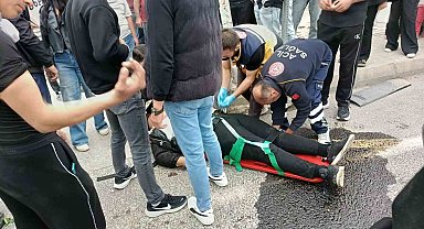 Malatya'da motosiklet ile otomobil çarpıştı: 1 ağır yaralı