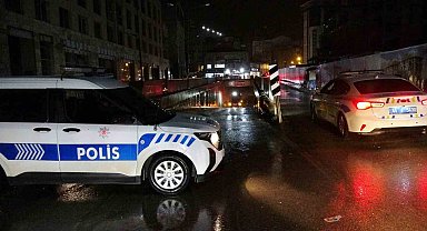 Malatya'da sağanak yağış nedeniyle altgeçit kapatıldı