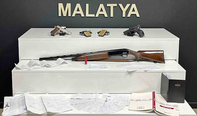Malatya'da tefecilik ve yağma operasyonu: 13 gözaltı